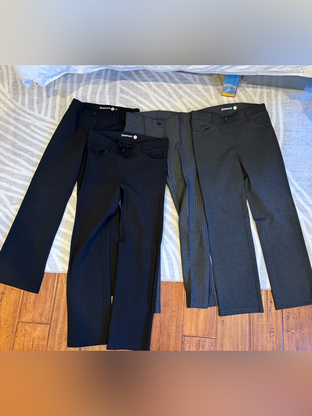 Reitmans Men’s Dress Pants - Black & Charcoal Mix